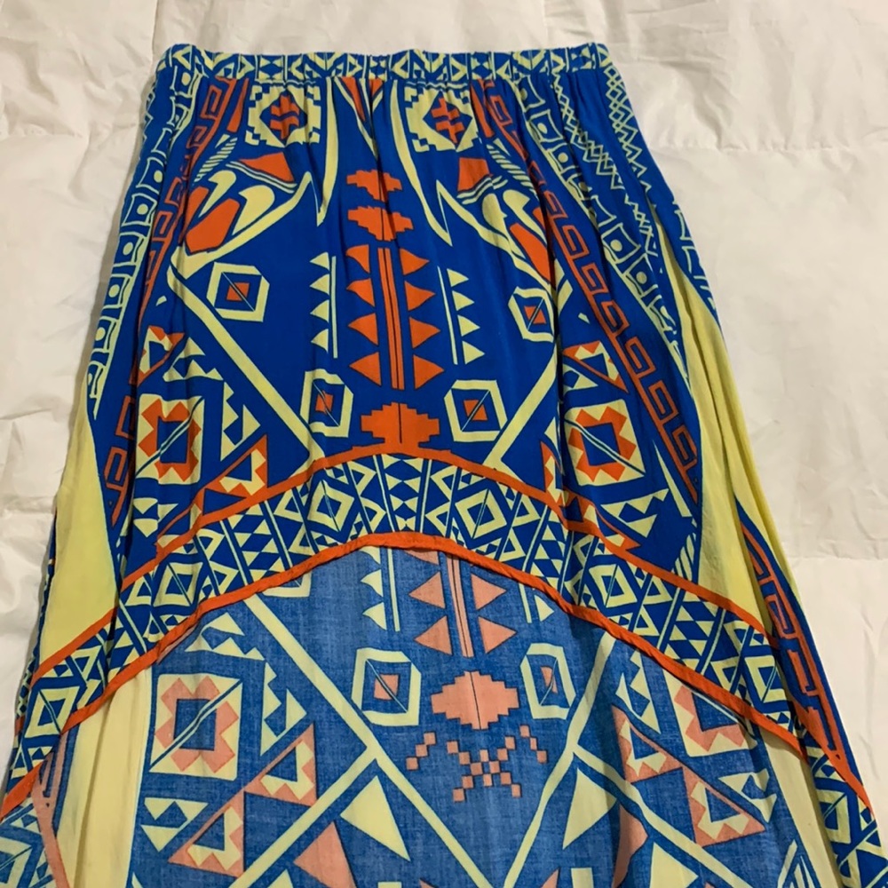 High-Low High-Waisted Skirt